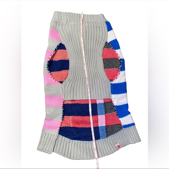 Official LEGO Collection Dog Color Block Striped Sweater - Size Medium NWT - Picture 8 of 9